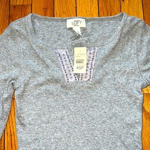 Ann Taylor Loft brand new long sleeve shirt